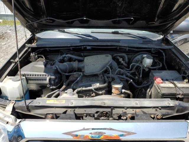 5TFUX4ENXFX032284 - 2015 TOYOTA TACOMA ACCESS CAB შავი ფოტო 11