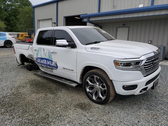 1C6SRFKT4MN806903 - 2021 RAM 1500 LONGHORN WHITE photo 4