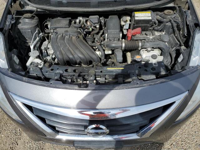 3N1CN7AP6KL818697 - 2019 NISSAN VERSA S GRAY photo 11