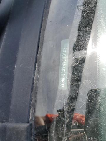 3N1CN7AP6KL818697 - 2019 NISSAN VERSA S GRAY photo 13