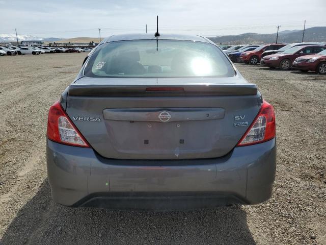 3N1CN7AP6KL818697 - 2019 NISSAN VERSA S GRAY photo 6