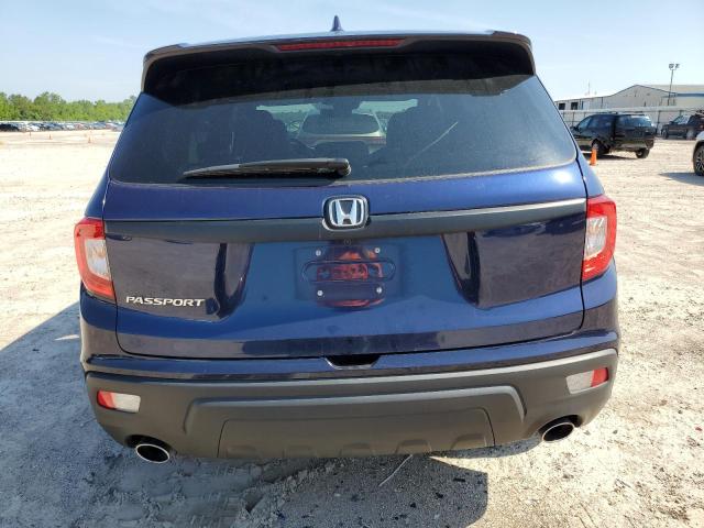 5FNYF7H59MB015162 - 2021 HONDA PASSPORT EXL Azul foto 6
