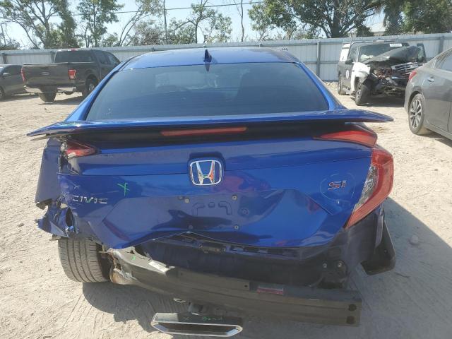 2HGFC1E5XKH706226 - 2019 HONDA CIVIC SI BLUE photo 6