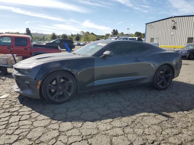 1G1FF1R78H0173929 - 2017 CHEVROLET CAMARO SS GRAY photo 1