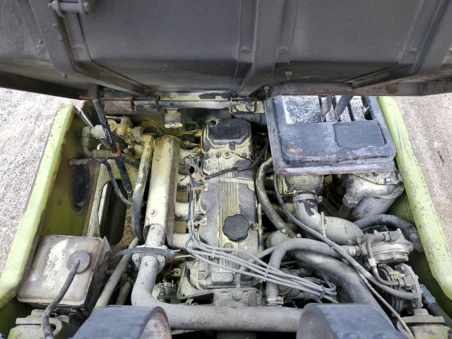 G138MC1876405FA - 1986 FORK FORKLIFT GREEN photo 7