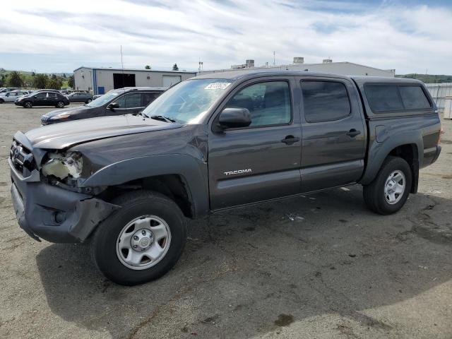 3TMJU4GNXCM133707 - 2012 TOYOTA TACOMA DOUBLE CAB PRERUNNER GRAY photo 1