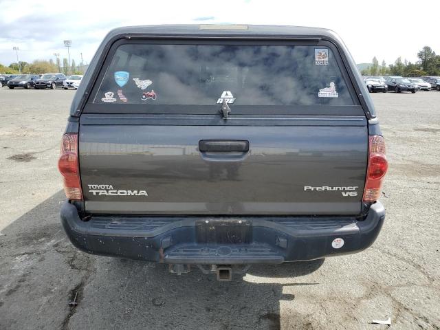 3TMJU4GNXCM133707 - 2012 TOYOTA TACOMA DOUBLE CAB PRERUNNER GRAY photo 6