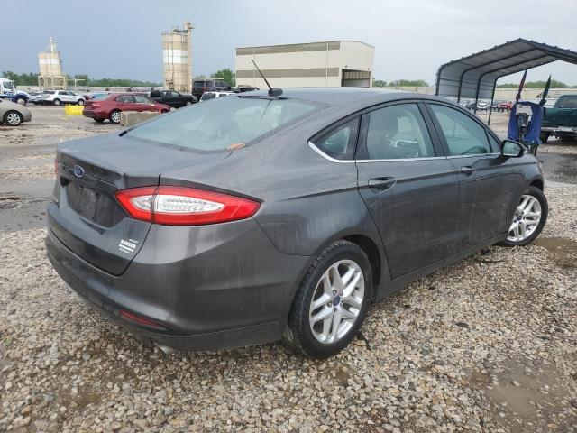 3FA6P0H7XFR127537 - 2015 FORD FUSION SE GRAY photo 3