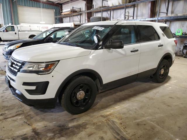 1FM5K8AR7JGA15708 - 2018 FORD EXPLORER POLICE INTERCEPTOR 白色 照片 1