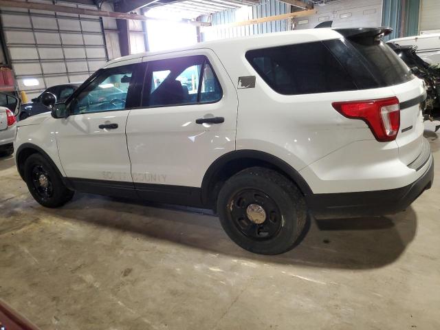 1FM5K8AR7JGA15708 - 2018 FORD EXPLORER POLICE INTERCEPTOR 白色 照片 2