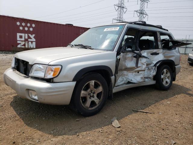 JF1SF65691H702334 - 2001 SUBARU FORESTER S SILVER photo 1