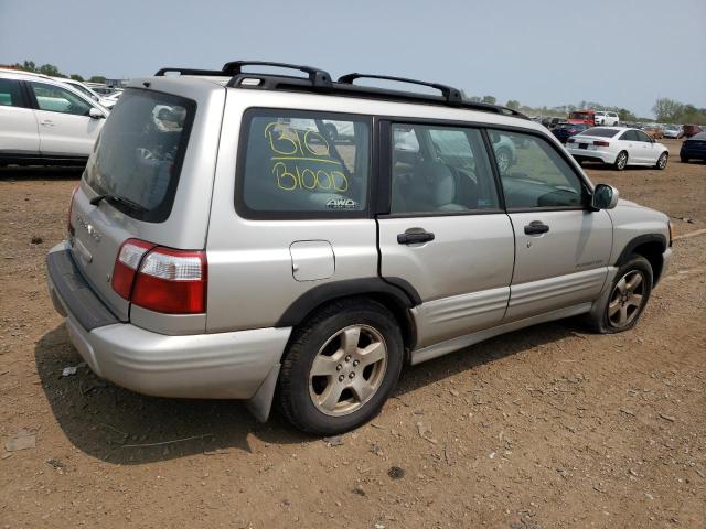JF1SF65691H702334 - 2001 SUBARU FORESTER S SILVER photo 3