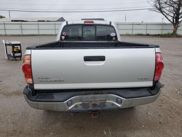5TEUU42N26Z211456 - 2006 TOYOTA TACOMA ACCESS CAB ვერცხლისფერი ფოტო 6