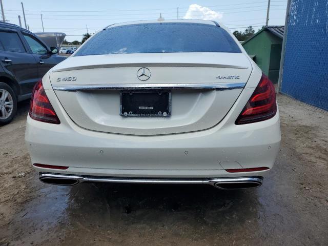 WDDUG6EB3JA358303 - 2018 MERCEDES-BENZ S 450 4MATIC WHITE photo 6