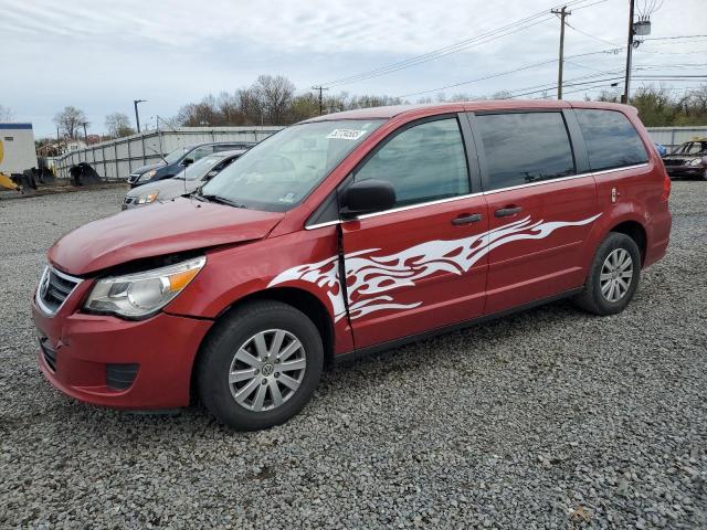 2V8HW44109R598903 - 2009 VOLKSWAGEN ROUTAN S MAROON photo 1