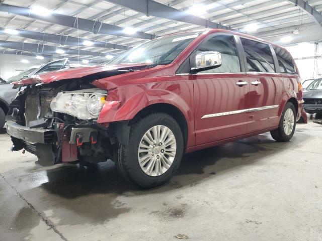 2C4RC1CG5CR266458 - 2012 CHRYSLER TOWN & COU TOURING L RED photo 1