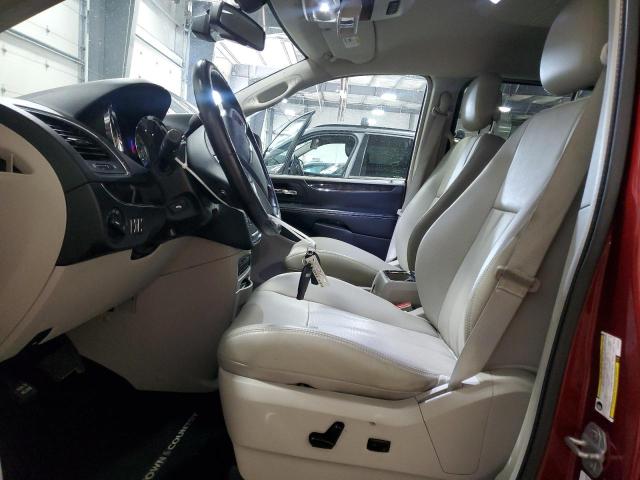 2C4RC1CG5CR266458 - 2012 CHRYSLER TOWN & COU TOURING L RED photo 7