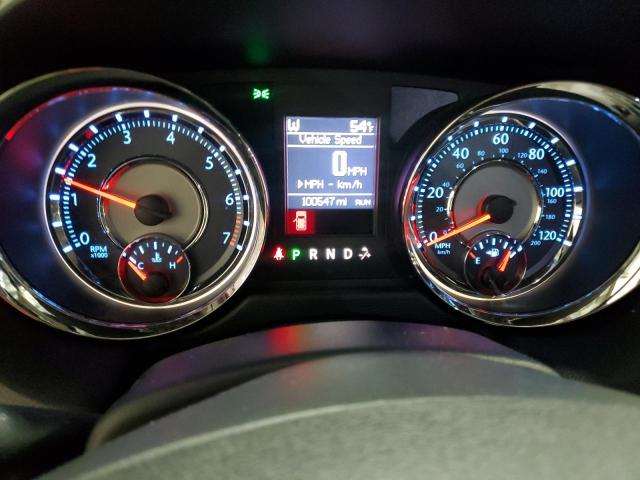 2C4RC1CG5CR266458 - 2012 CHRYSLER TOWN & COU TOURING L RED photo 9