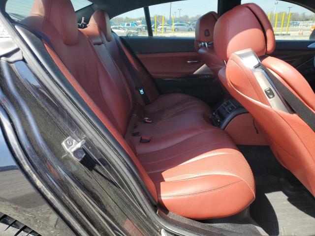 WBA6B4C5XED099250 - 2014 BMW 650 XI GRAN COUPE BLUE photo 10