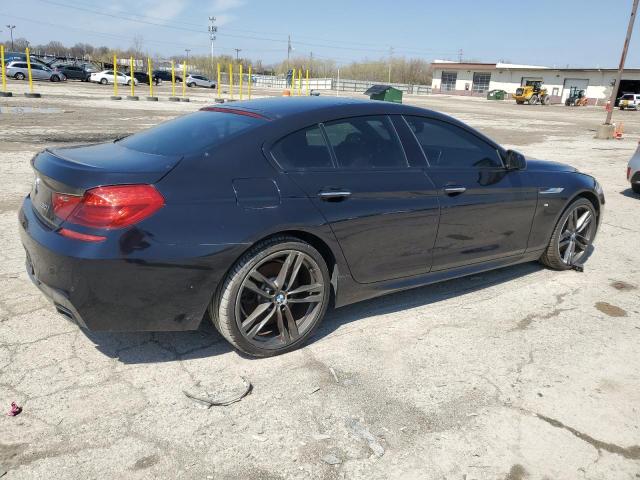WBA6B4C5XED099250 - 2014 BMW 650 XI GRAN COUPE BLUE photo 3