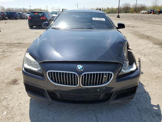 WBA6B4C5XED099250 - 2014 BMW 650 XI GRAN COUPE BLUE photo 5