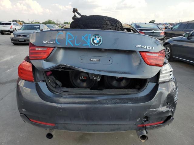 WBA4P3C50HK528611 - 2017 BMW 440XI GRAY photo 6