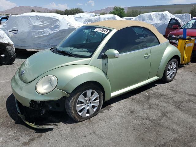 3VWPF31Y98M401071 - 2008 VOLKSWAGEN NEW BEETLE CONVERTIBLE S GREEN photo 1