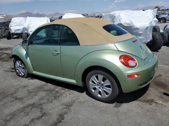 3VWPF31Y98M401071 - 2008 VOLKSWAGEN NEW BEETLE CONVERTIBLE S GREEN photo 2