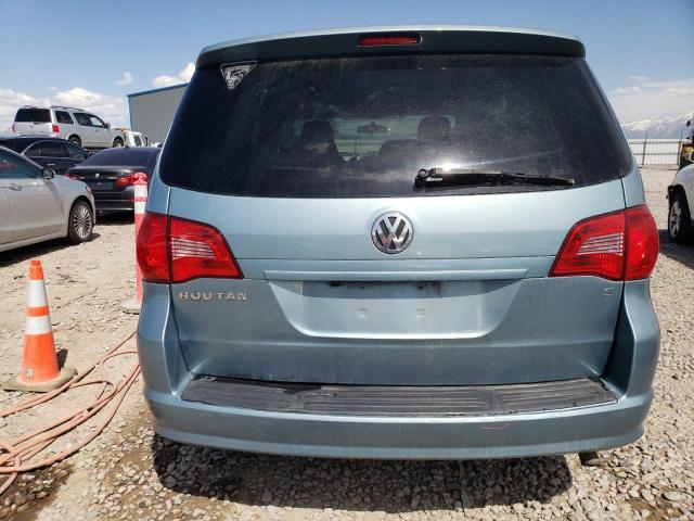 2V4RW4D15AR268460 - 2010 VOLKSWAGEN ROUTAN S TURQUOISE photo 6