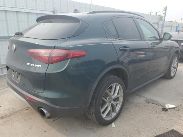 ZASFAKNN5J7C03313 - 2018 ALFA ROMEO STELVIO TI SPORT GREEN photo 3
