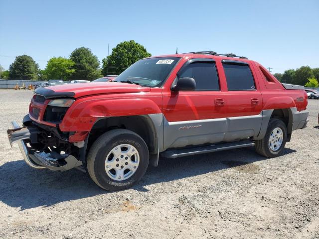 2002 CHEVROLET AVALANCHE K1500, 