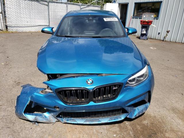 WBS2U7C07L7E69787 - 2020 BMW M2 COMPETITION ლურჯი ფოტო 5