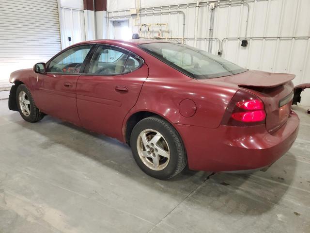 2G2WS522041180529 - 2004 PONTIAC GRAND PRIX GT2 მუქწითელი ფოტო 2