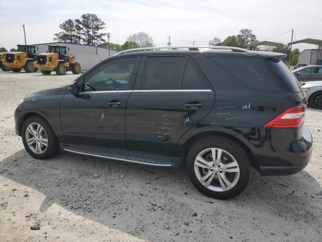 4JGDA5HB7EA416478 - 2014 MERCEDES-BENZ ML 350 4MATIC BLACK photo 2