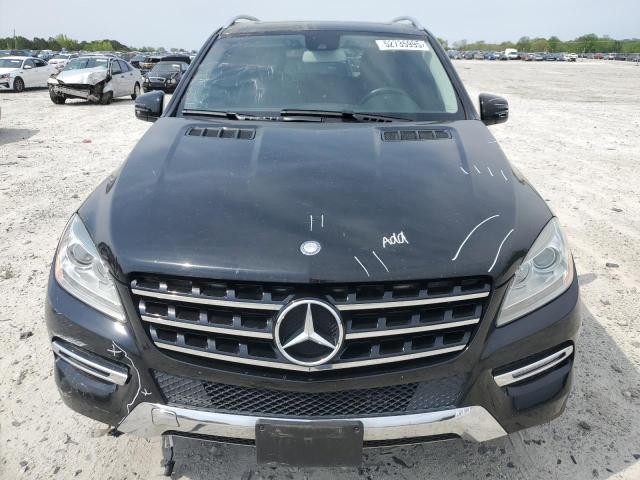 4JGDA5HB7EA416478 - 2014 MERCEDES-BENZ ML 350 4MATIC BLACK photo 5