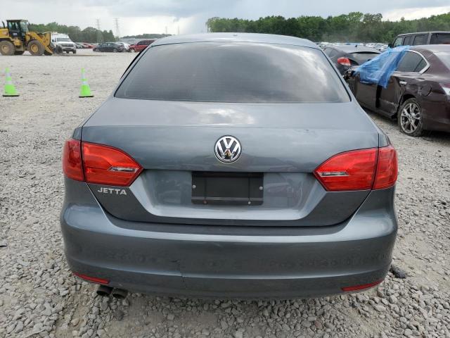 3VW2K7AJXCM392681 - 2012 VOLKSWAGEN JETTA BASE رمادي صورة 6