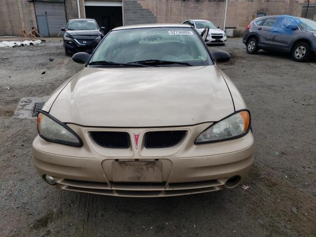 1G2NE52E65M175161 - 2005 PONTIAC GRAND AM SE GOLD photo 5