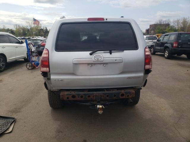 JTEBT14R850048685 - 2005 TOYOTA 4RUNNER SR5 SILVER photo 6