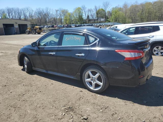 3N1AB7AP5EY334432 - 2014 NISSAN SENTRA S BLACK photo 2