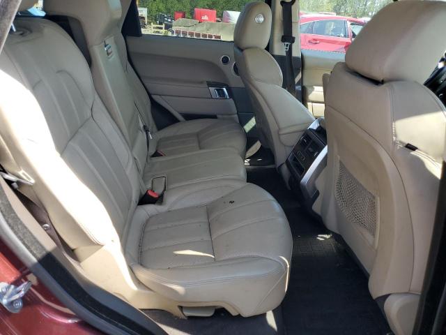 SALWR2VF6GA548395 - 2016 LAND ROVER RANGE ROVE HSE BURGUNDY photo 10