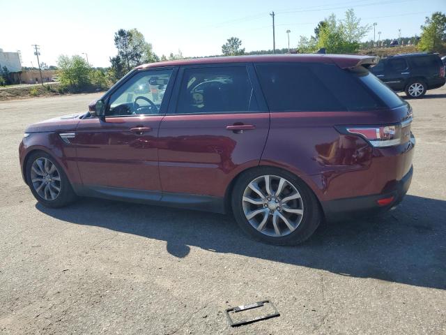 SALWR2VF6GA548395 - 2016 LAND ROVER RANGE ROVE HSE BURGUNDY photo 2