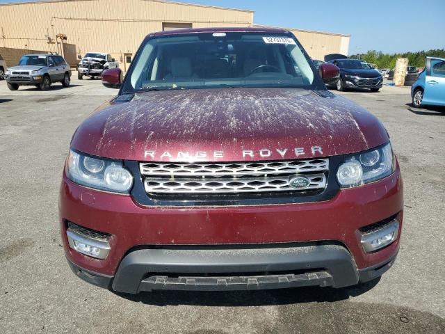SALWR2VF6GA548395 - 2016 LAND ROVER RANGE ROVE HSE BURGUNDY photo 5