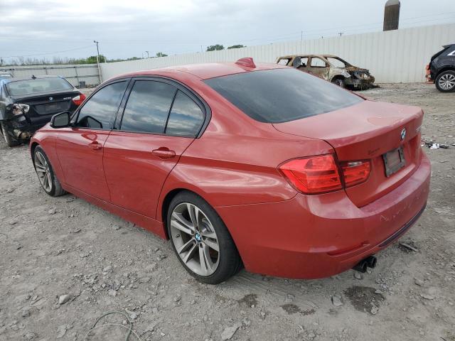 WBA3A5G56FNS86230 - 2015 BMW 328 I RED photo 2