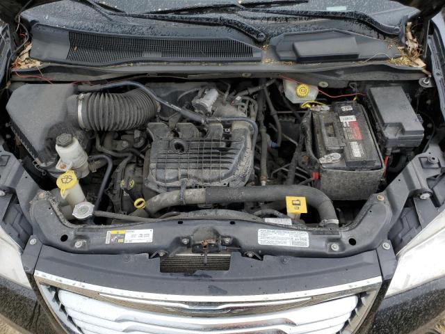 2C4RC1CG6DR634325 - 2013 CHRYSLER TOWN & COU TOURING L BLACK photo 12