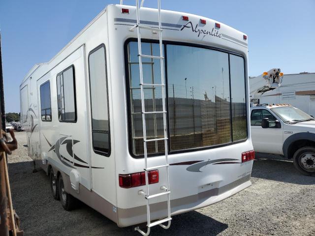 1W53ATR284Y034702 - 2004 ALPE 5TH WHEEL WHITE photo 3