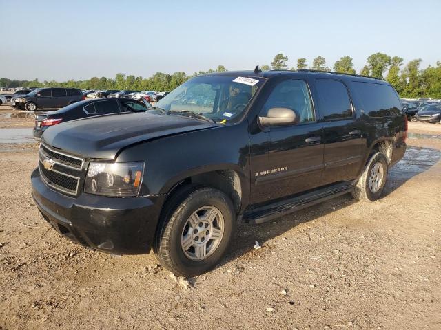 1GNFC16J17R403652 - 2007 CHEVROLET SUBURBAN C1500 BLACK photo 1