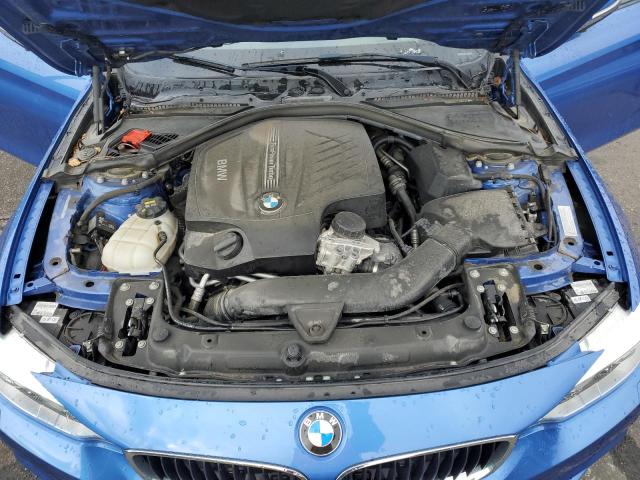 WBA4B3C50GG344205 - 2016 BMW 435 XI GRAN COUPE BLUE photo 11