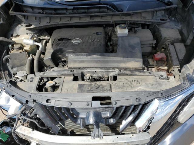 5N1AZ2MH7GN112521 - 2016 NISSAN MURANO S GRAY photo 12