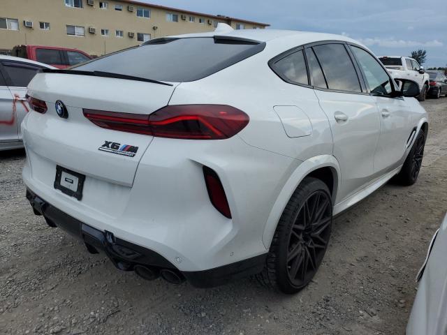 5YMCY0C08N9K52980 - 2022 BMW X6 M WHITE photo 3