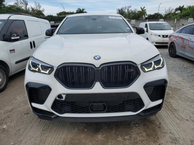 5YMCY0C08N9K52980 - 2022 BMW X6 M WHITE photo 5